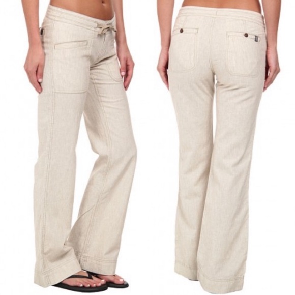 The North Face “Larison” Linen Blend Pants, Size 8 - Picture 2 of 9